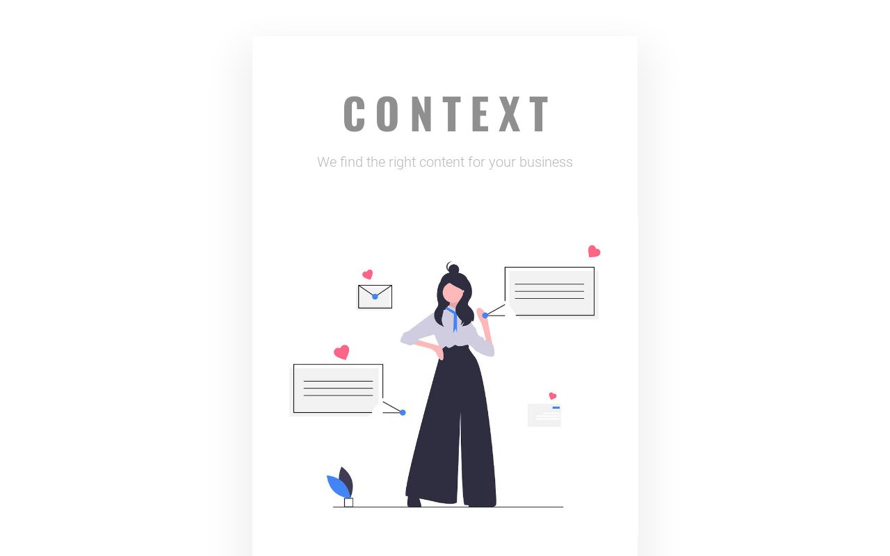 Carrd profile picture for @context
